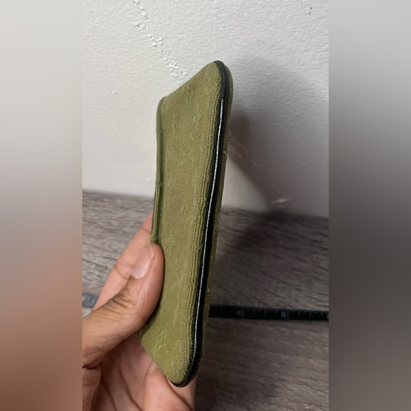 Green Louis Vuitton key cles key pouch key chain - Picture 5 of 7